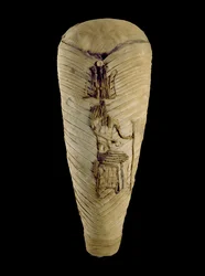 Mummified Ibis Wrapped in Linen Bandage